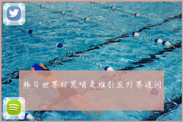 韩日世界杯黑哨是谁引发外界追问
